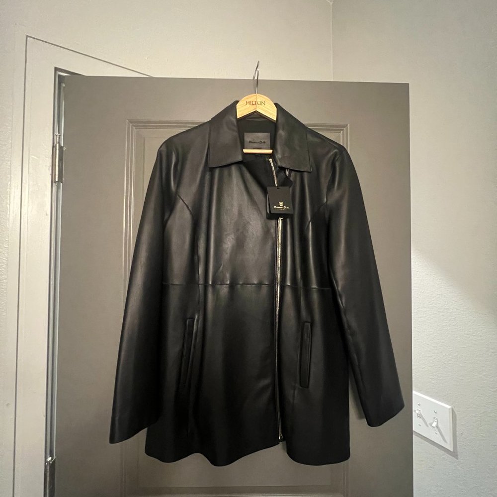 Massimo Dutti Leather Jacket